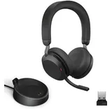 JABRA Evolve2 75 PC Wireless Headset mit 8-Mikrofon
