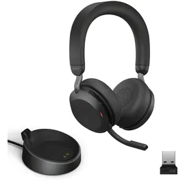 JABRA Evolve2 75 PC Wireless Headset mit 8-Mikrofon