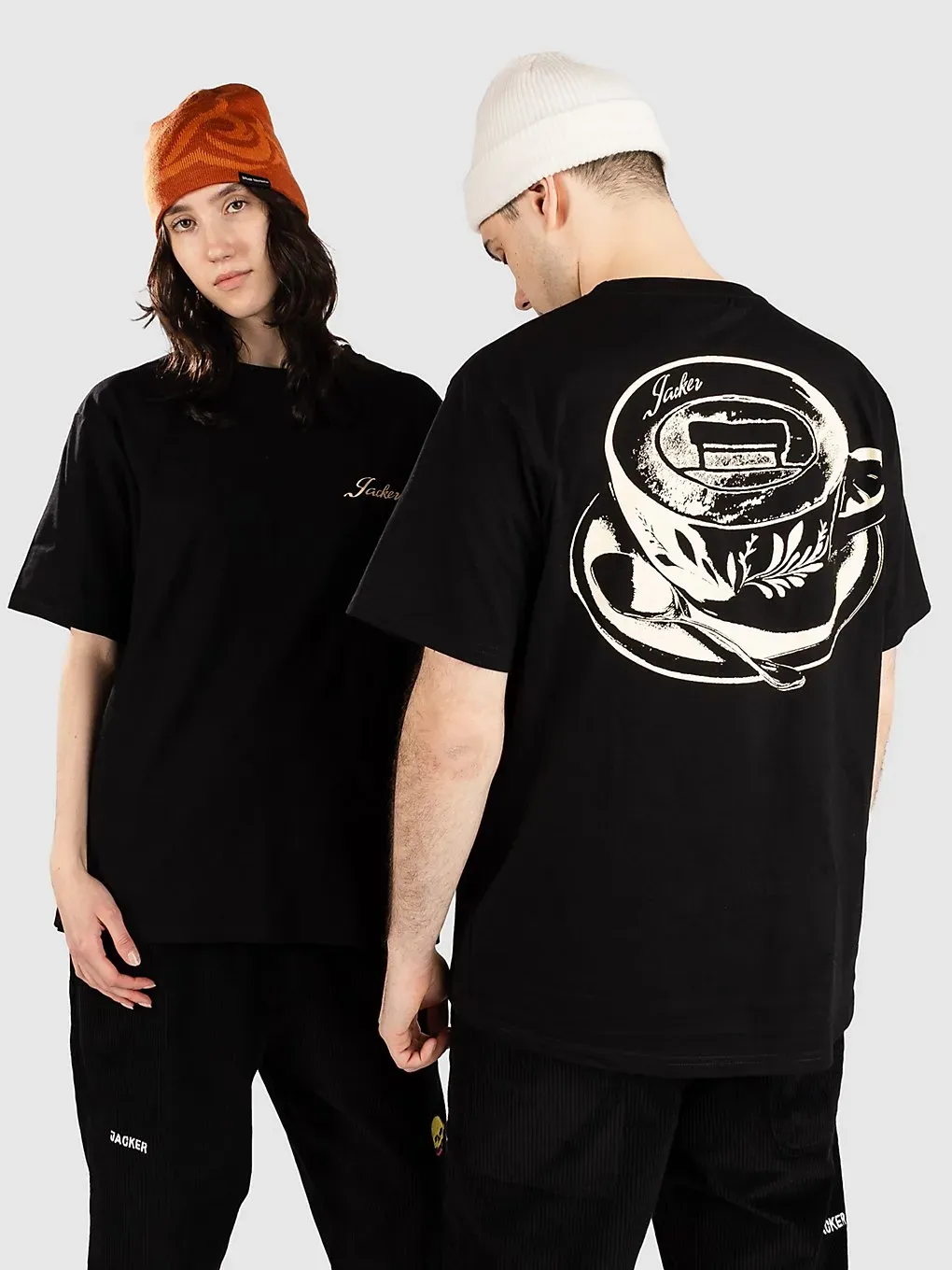 Jacker Coffee Time T-Shirt black Gr. S