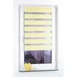 LIEDECO Doppelrollo Klemmfix DUO-Rollo YOUNG COLOURS 120 x 160 cm gelb
