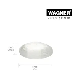 Wagner Topffüße Set Selbstklebend Transparent Ø 8 mm