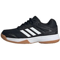 adidas Speedcourt K Sneaker, Core Black/Cloud White/Gum,36 EU