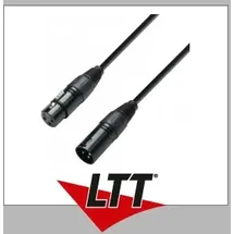 Adam Hall DMX Kabel 3-Pol XLR-Stecker / 3-Pol XLR-Buchse 0,5m (DMF 0050)