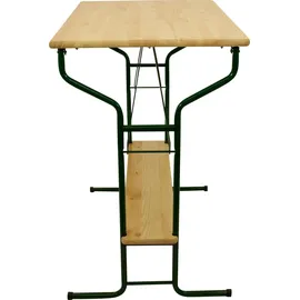 DEGAMO BAMBERG 113cm klappbar, Metall + Holz lackiert, mit Fuss-Stütze