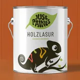 JUST PAINTS - ECO Holzlasur für Innen & Außen | Nachhaltig natürlich - made in Germany (Mais, 2,5 Liter)