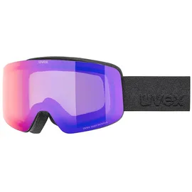 Uvex pwdr FM Skibrille / black matt mirror ruby one size