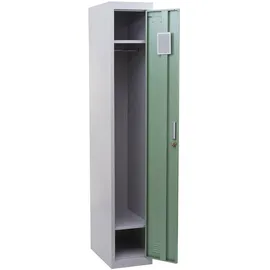 MCW Preston T163 Garderobenschrank 180x30x50 cm mint