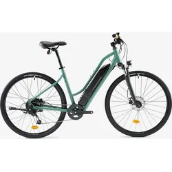 E-Bike Cross 28 Zoll 520E LF Damen grün EINHEITSFARBE M