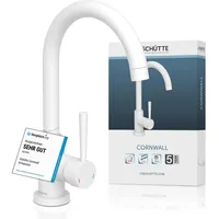 Schütte Küchenarmatur CORNWALL, 360 Grad schwenkbarer Wasserhahn Küche, Mischbatterie
