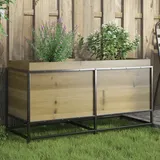 vidaXL Pflanzkübel 100x40x50 cm Kiefernholz Imprägniert