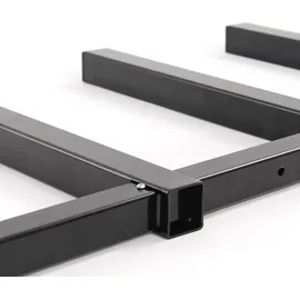XPOtool Kragarmregal Stahl 300 x 30 x 1025 mm schwarz 6 Etagen