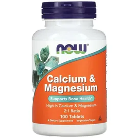 NOW Foods Calcium & Magnesium Softgels 120 St.