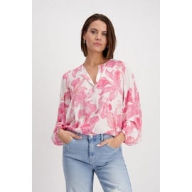 Monari Bluse - Pink,Rosa,Weiß - M