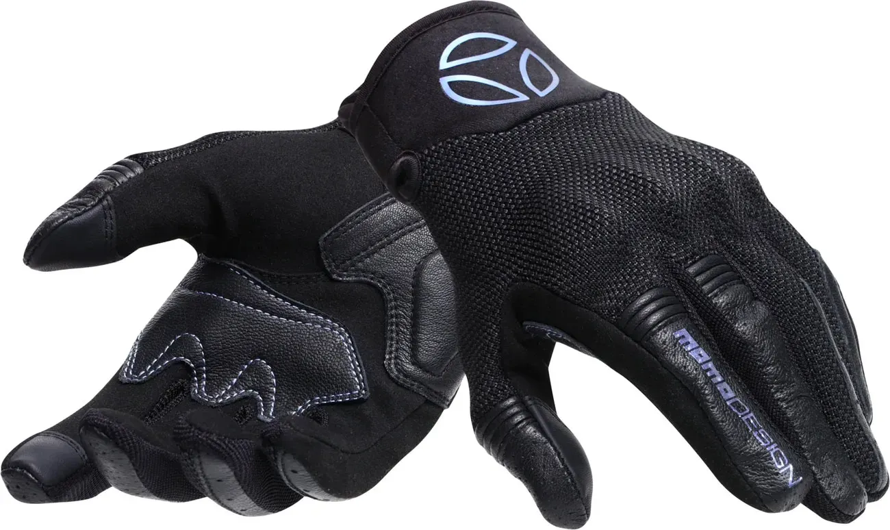 Momodesign Ascendancy, gants femmes - Noir/Bleu - M