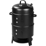 GRILLMEISTER 3in1 Räucherofen »Kansas«, Ø 40 cm, mit 6 Räucherhaken