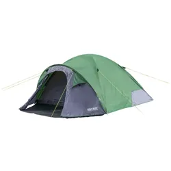 Regatta Campingzelt Kivu V3 - wasserabweisend, 1 Eingange, für 4 Personen - dunkelgrün