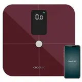 Cecotec Personenwaage Surface Precision 10400 Smart Healthy Vision Garnet