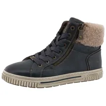 Mustang Janique Damen High Top Sneaker Blau 40