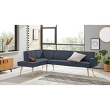 exxpo - sofa fashion Lungo 158 x 84 x 239 cm grau