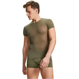 Falke Herren Ultralight Cool Round Neck M S/s Ts Funktionsmaterial schnelltrocknend 1 Stück, Grün Herb 7754, S