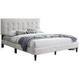 home collective Polsterbett 140 x 200 cm Beige