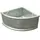 Kerbl Dreiecktrog 35 l Silber