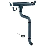 Zambelli Dachrinne Komplettset 6m 333mm Anthrazit
