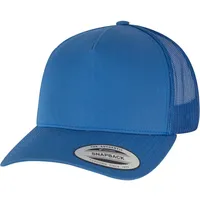 Flexfit 5-Panel Retro Trucker Cap in Blau, Größe One