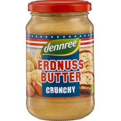 dennree Erdnussbutter Crunchy bio