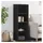 vidaXL Highboard 40 x 41 x 124 cm Schwarz
