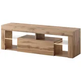 Selsey Bianko TV-Lowboard 140x50,5x35 cm Beige/Eiche