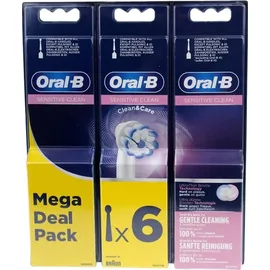 Oral B Sensitive Clean Aufsteckbürste 6 St.