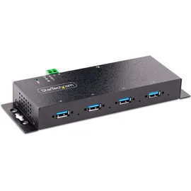 Startech StarTech.com 4-Port USB 3.0 Hub mit 5 Gbit/s - 4 - Industrie USB Hub/Ladestation, Heavy Duty - USB Mehrfachstecker/Splitter (5G4AINDNP-USB-A-HUB) USB-Hubs