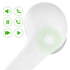 Belkin Soundform Flow Kabellose Kopfhörer White One Size