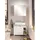 Schildmeyer Waschbeckenunterschrank Dorina 156246, 79,8 x 32 x 52,8 cm, weiß glanz