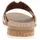 SKECHERS Desert Kiss Low Peak Look Schiebe-Sandalen, Chestnut, 37