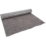 Clanmacy Malervlies Malervlies 2x Abdeckvlies Vlies PE-Folienbeschichtet 50m 220g/m2 grau 50 cm