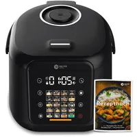 Balter Multikocher MK-02 Reiskocher mit 20 Programme, 4L Rice Cooker, Fuzzy-Logic, Dampfgarer
