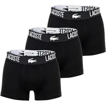 Lacoste Boxershorts schwarz XXL 3er Pack