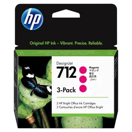 HP 712 magenta 3 St.