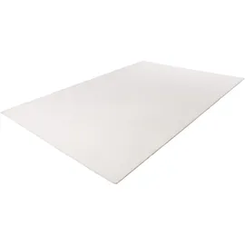 Kayoom Teppich KAYOOM "Earthquake 225", weiß, B:160cm H:14mm L:220cm, Polyester, Teppiche, Teppich, auch als Läufer, dichter uni Kurzflor, Wohnzimmer