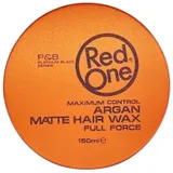 Red One Maximum Control Argan Aqua Hair Wax 150ml (BROWN)