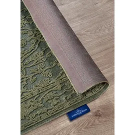 Villeroy & Boch Ambroise grün Dschungelgrün, B:200cm H:5,5mm L:290cm, Polyester, Teppiche, Teppich, Wohnzimmer, Schlafzimmer, Modern, Hoch-Tief Effekt, Flur