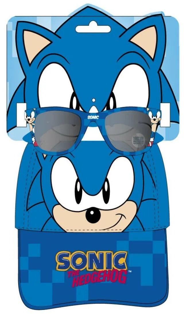Kinderkappe Sonic Blau (53 cm)