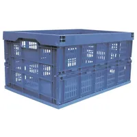 VISO 5x Klappkiste 45 Liter blau,