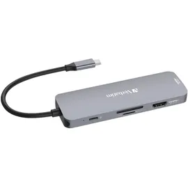 Verbatim USB-C Pro Multiport Hub CMH-08, USB-C 3.0 [Stecker] (32151)