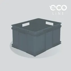 Keeeper - Aufbewahrungsbox 54L in Grau, Kollektion ECO Bruno