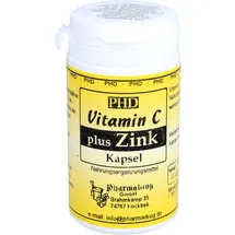 PHARMADROG GMBH Vitamin C plus Zink Kapseln