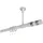 Interdeco GARDINENSTANGE Sonette Mavell 520 cm (geteilt in 4 x 130 cm), 1-läufig, 20 mm Ø Weiß