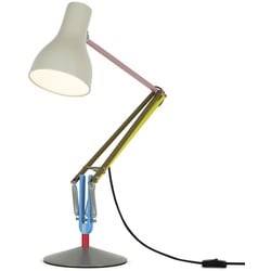 Tischleuchte Anglepoise Anglepoise grau, Designer Kenneth Grang, Paul Smith, max. 66 cm; Schirm 19.2 cm